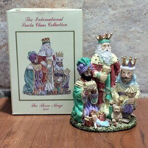 International Santa Claus Collection The Three Magi Spain Figurine 1995